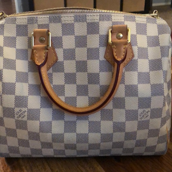 Louis Vuitton Speedy Bandouliere 25 Damier Azur - Picture 5 of 8